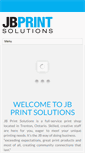 Mobile Screenshot of jbprint.com